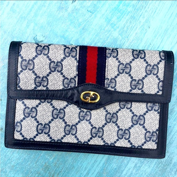 Gucci Handbags - Vintage Gucci mini clutch.